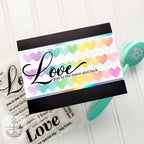 Simon Says Stamp! Simon Says Stamp Stencils POLKA HEARTS ssst221604