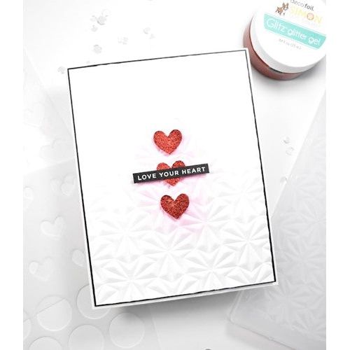 Simon Says Stamp! Simon Says Stamp Stencils POLKA HEARTS ssst221604 | color-code:ALT4