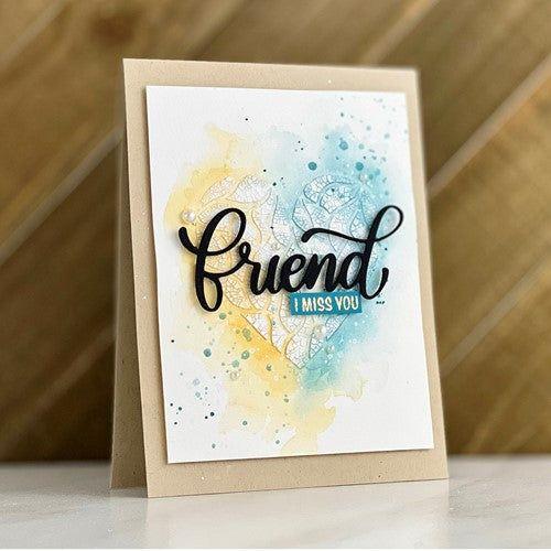 Simon Says Stamp! Simon Says Stamp Stencil STYLIZED HEART ssst221589c