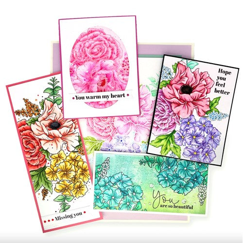 Simon Says Stamp! Simon Says Clear Stamps BEAUTIFUL BOUQUET sss202418 | color-code:ALT11