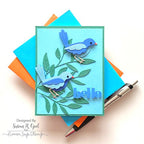 Simon Says Stamp! Simon Says Stamp LAYERED BIRDIE Wafer Die s761
