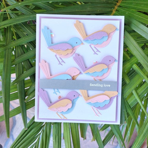 Simon Says Stamp! Simon Says Stamp LAYERED BIRDIE Wafer Die s761