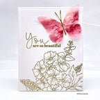 Simon Says Stamp! Simon Says Stamp ETCHED BUTTERFLY Wafer Die s742