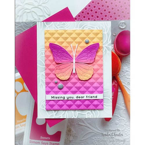 Simon Says Stamp! Simon Says Stamp ETCHED BUTTERFLY Wafer Die s742 | color-code:ALT3