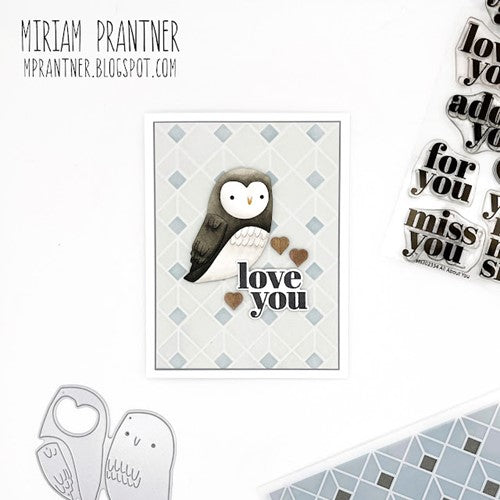 Simon Says Stamp! Simon Says Stamp LAYERED OWL Wafer Die s760 | color-code:ALT1