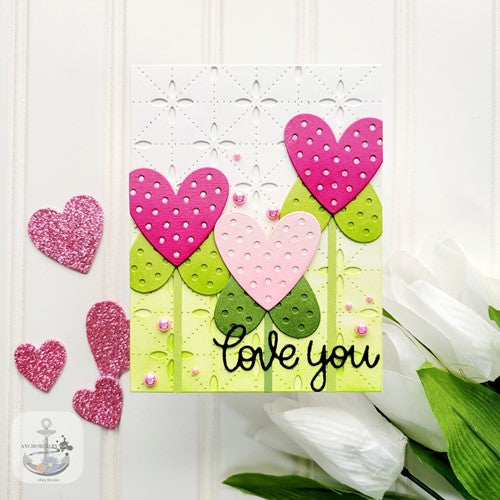 Simon Says Stamp! Simon Says Stamp DOTTED HEART Wafer Die sssd112509