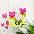 Simon Says Stamp! Simon Says Stamp DOTTED HEART Wafer Die sssd112509