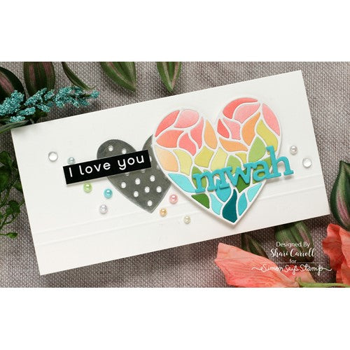 Simon Says Stamp! Simon Says Stamp DOTTED HEART Wafer Die sssd112509