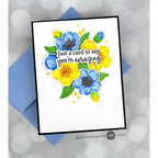 Simon Says Stamp! Honey Bee INSIDE KINDNESS SENTIMENTS Clear Stamp Set hbst400 | color-code:ALT01