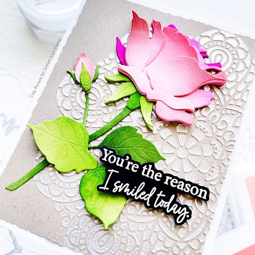 Simon Says Stamp! Honey Bee LOVELY LAYERS ROSES Dies hbdsllros | color-code:ALT03