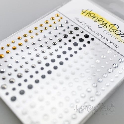 Simon Says Stamp! Honey Bee BACK TO BASICS Gem Stickers hbgs028