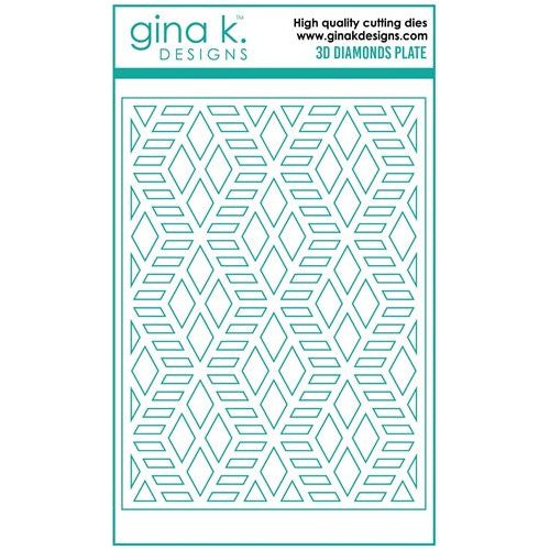 Simon Says Stamp! Gina K Designs 3D DIAMOND COVER PLATE Die Cut die0203