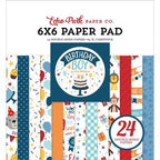Simon Says Stamp! Echo Park BIRTHDAY BOY 6 x 6 Paper Pad bib263023