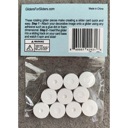 Simon Says Stamp! Gliders for Slider Cards ROTATING 10 pack gliderotating