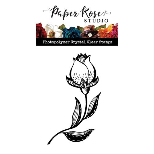 Simon Says Stamp! Paper Rose BOLD FLOWER 2 Clear Stamp 24718*