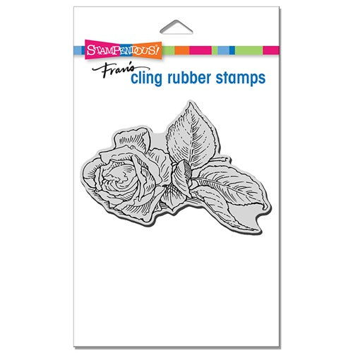 Simon Says Stamp! Stampendous Cling Stamp ROSE CLIPPING crp388*