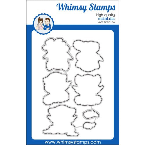 Simon Says Stamp! Whimsy Stamps TABBY TIGER Dies WSD328a