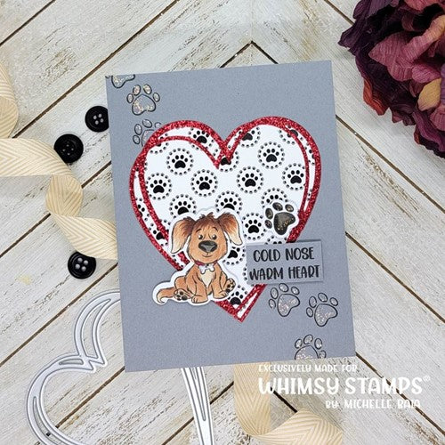 Simon Says Stamp! Whimsy Stamps PUPPY DOG KISSES Clear Stamps KHB164a
