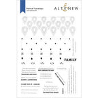 Simon Says Stamp! Altenew DOTTED TEARDROPS Clear Stamps ALT6605*
