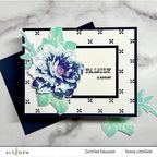 Simon Says Stamp! Altenew DOTTED TEARDROPS Clear Stamps ALT6605*
