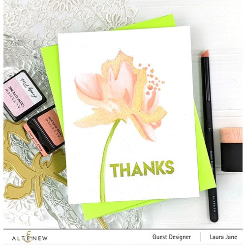 Simon Says Stamp! Altenew WHIMSICAL PEONY Simple Coloring Stencils ALT6779