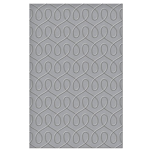 Simon Says Stamp! SES-029 Spellbinders LOOPS Embossing Folder