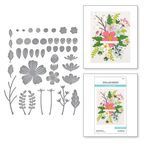 Simon Says Stamp! S5-502 Spellbinders BE BOLD BLOOMS Etched Dies