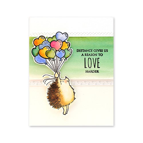 Simon Says Stamp! Penny Black Clear Stamps LOVE EVERYWHERE 30-798