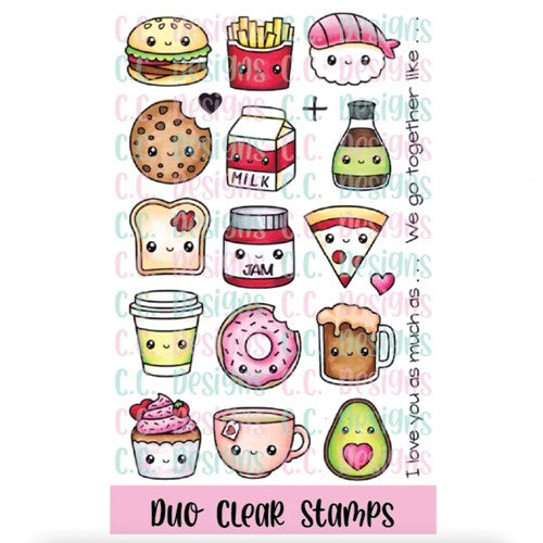 Simon Says Stamp! C.C. Designs DUOS Clear Stamp Set ccd0281