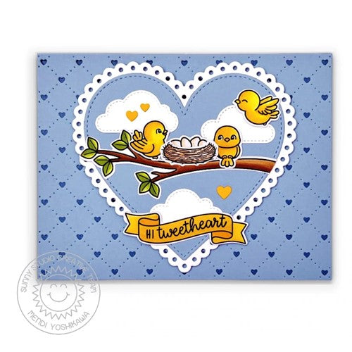 Simon Says Stamp! Sunny Studio LITTLE BIRDIE Clear Stamps SSCL-320