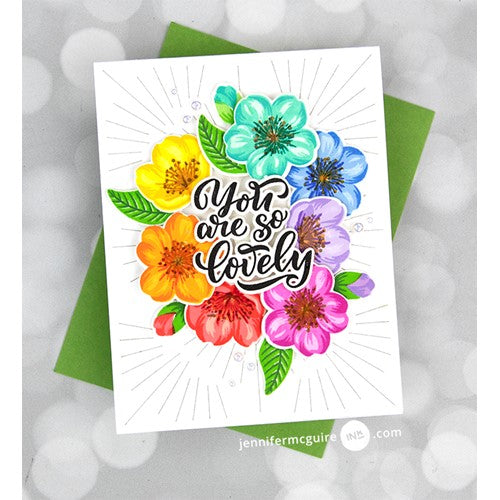 Simon Says Stamp! Sunny Studio CHERRY BLOSSOMS Clear Stamps SSCL-318 | color-code:ALT6
