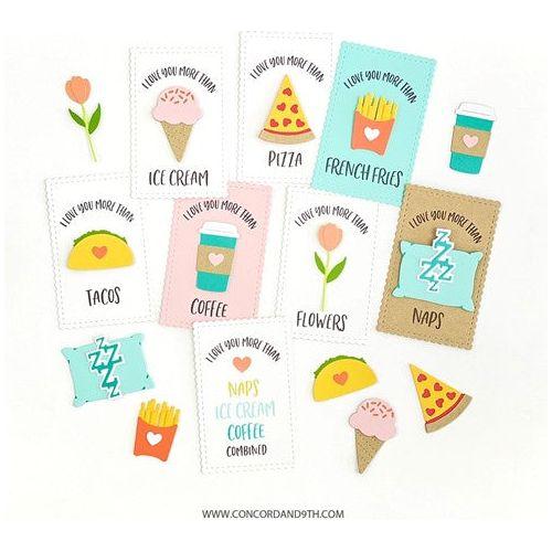 Simon Says Stamp! Concord & 9th LOVE YOU MORE THAN Clear Stamps 11296