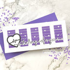 Simon Says Stamp! Whimsy Stamps STITCHES Clear Stamps CWSD398
