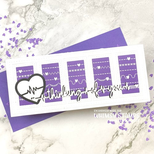 Simon Says Stamp! Whimsy Stamps STITCHES Clear Stamps CWSD398