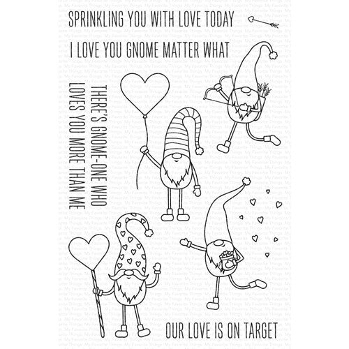 Simon Says Stamp! My Favorite Things LOVE YOU GNOME MATTER WHAT Clear Stamps cs642