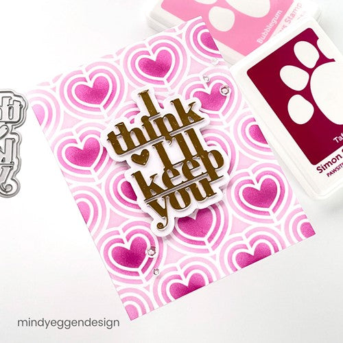 Simon Says Stamp! Simon Says Stamp I THINK I'LL KEEP YOU Wafer Dies sssd112523 | color-code:ALT0