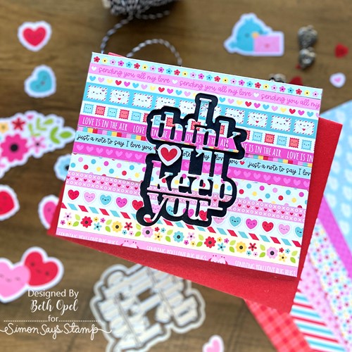 Simon Says Stamp! Simon Says Stamp I THINK I'LL KEEP YOU Wafer Dies sssd112523 | color-code:ALT1