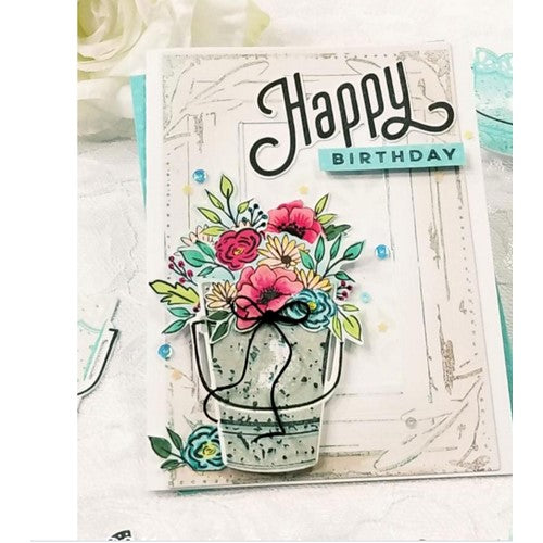 Simon Says Stamp! Papertrey Ink VASE COLLECTION 6 Clear Stamps 1354