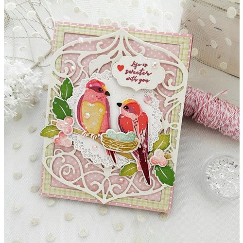 Simon Says Stamp! Papertrey Ink FEATHERED FRIENDS MINI 18 Clear Stamps 1351