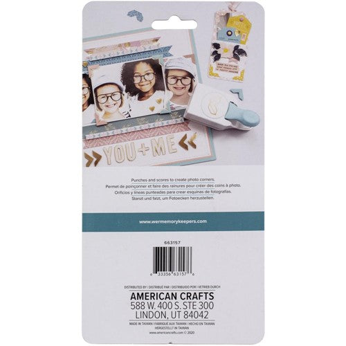Simon Says Stamp! We R Memory Keepers PHOTO CORNER Embossing Punch 663157