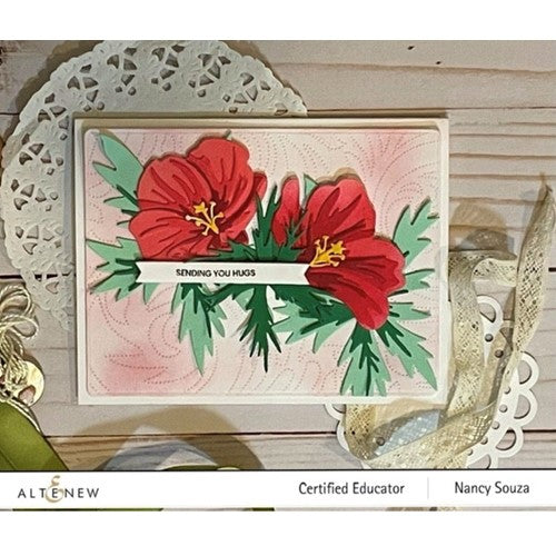 Simon Says Stamp! Altenew Craft a Flower ORION GERANIUM Dies ALT6819