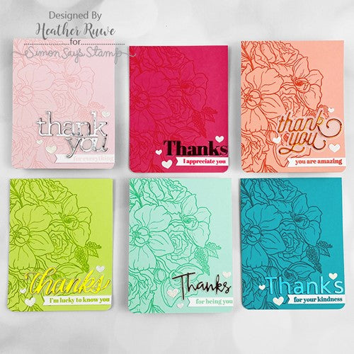 Simon Says Stamp! Simon Says Clear Stamps SIMPLY THANK YOU sss102439c | color-code:ALT2