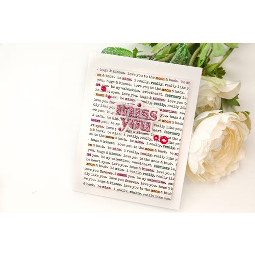 Simon Says Stamp! Simon Says Stamp MISS YOU Wafer Dies sssd212507