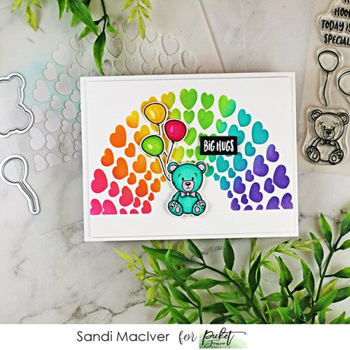 Simon Says Stamp! Picket Fence Studios SOMEBUNNY LOVES YOU Clear Stamps a151*