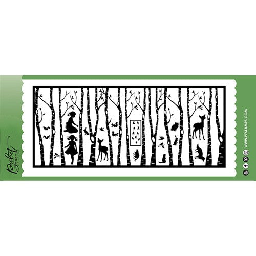 Simon Says Stamp! Picket Fence Studios Slim Line WOODS COVER PLATE Dies sdcs139