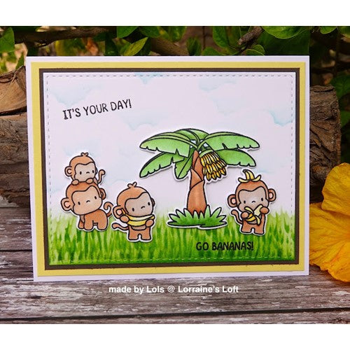 Simon Says Stamp! Mama Elephant Clear Stamps EVERYDAY MONKEYS