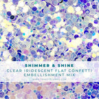 Simon Says Stamp! Trinity Stamps SHIMMER AND SHINE Confetti Embellishment Box tsb-243