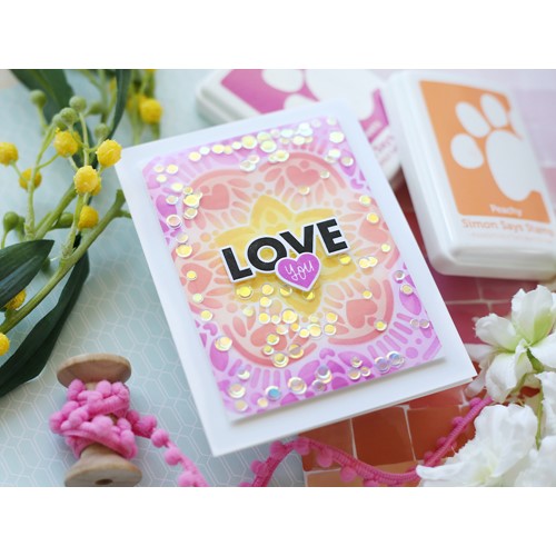 Simon Says Stamp! Trinity Stamps SHIMMER AND SHINE Confetti Embellishment Box tsb-243 | color-code:ALT01