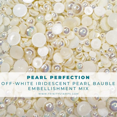 Simon Says Stamp! Trinity Stamps PEARL PERFECTION IRIDESCENT BAUBLES Embellishment Box tsb-247