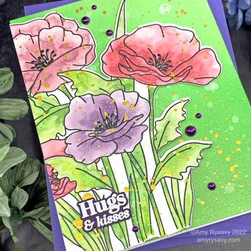 Simon Says Stamp! Trinity Stamps PURPLE ROYALTY SATIN BAUBLES Embellishment Box tsb-257 | color-code:ALT04